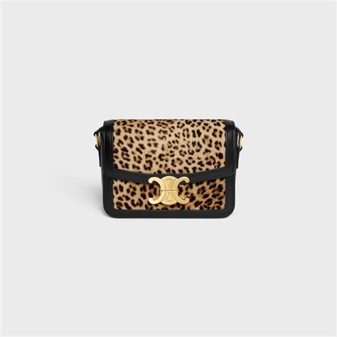 celine trio leopard|TRIOMPHE .